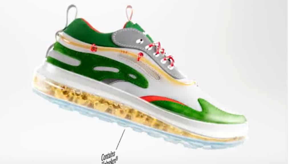 Viral: This company has launched sneakers filled with real beer, will you buy it?