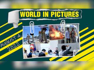 World in Pictures: Blinken meets Cambodian PM; China kicks off largest-ever military exercises
