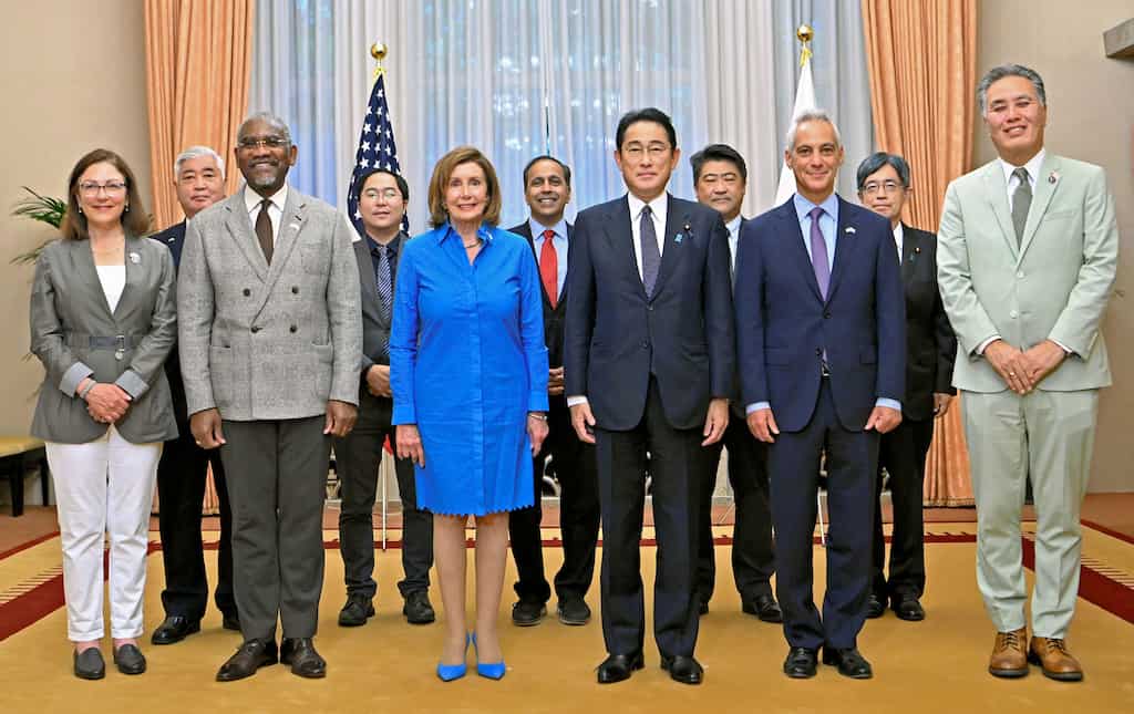 Nancy Pelosi: Asian trip was never about changing status quo in Taiwan