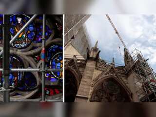 In Pics: France’s most-visited monument Notre Dame Cathedral being restored after being gutted by fire