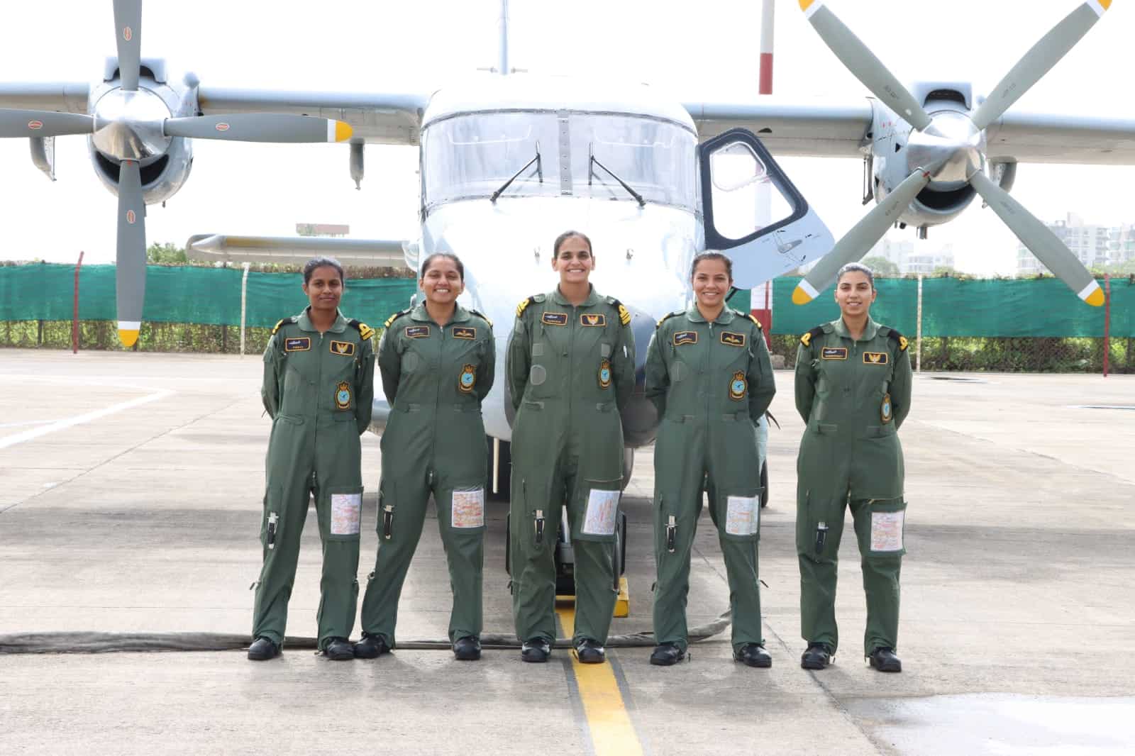 In a first, Indian Navy’s all-women aircrew conducts surveillance mission over Arabian Sea In a first, Indian Navy’s all-women aircrew conducts surveillance mission over Arabian Sea