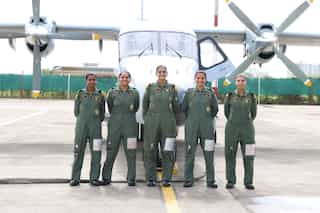 In a first, Indian Navy’s all-women aircrew conducts surveillance mission over Arabian Sea