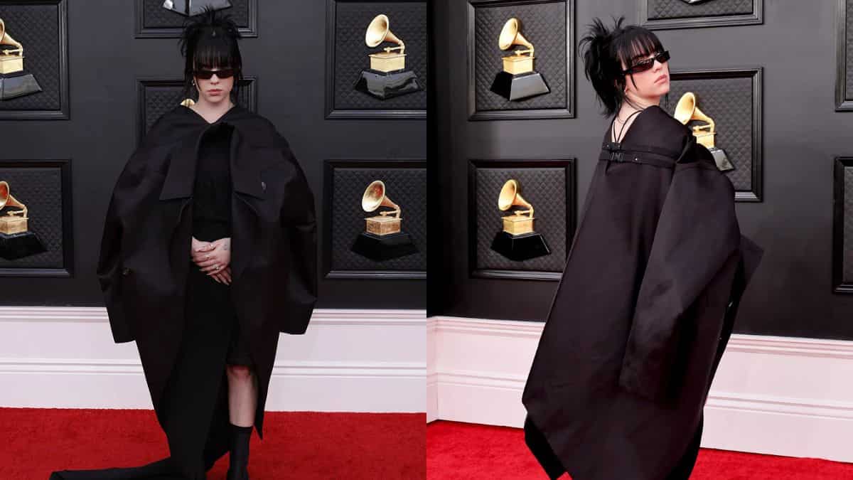 Billie Eilish at Grammys 2022