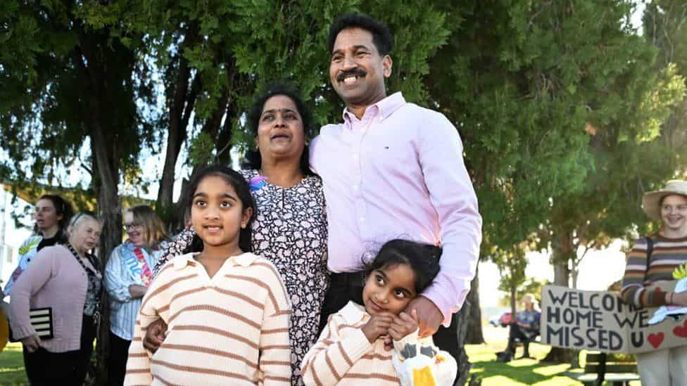 Tamil asylum seeker family allowed to stay in Australia after a lengthy legal battle Tamil asylum seeker family allowed to stay in Australia after a lengthy legal battle
