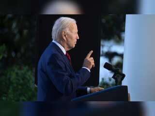 Biden takes victory lap with climate act; Climate bill to slash emissions by 40%