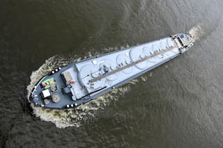 Rhine river hit by drought conditions, hampers German cargo shipping