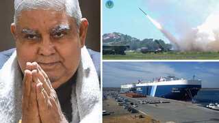 Top 10 world news: Taiwan claims China 'simulating attack', Dhankhar elected VP of India, and more