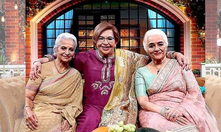 Helen, Waheeda Rehman and Asha Parekh 
