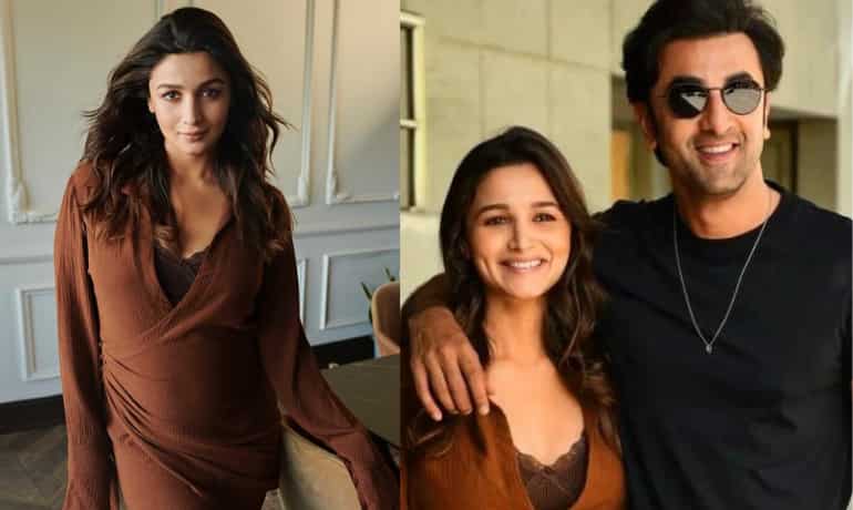 Alia Bhatt flaunts baby bump in a stunning wrap around dress - see pics inside Alia Bhatt flaunts baby bump in a stunning wrap around dress - see pics inside