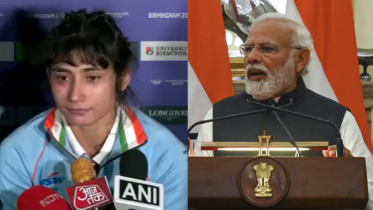Your medal calls for celebrations, not apology: PM Modi tells Pooja Gehlot after her bronze win at CWG 2022 Your medal calls for celebrations, not apology: PM Modi tells Pooja Gehlot after her bronze win at CWG 2022