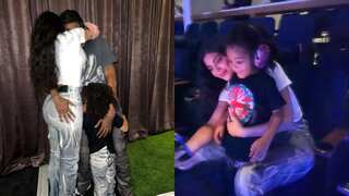 Kylie Jenner arrives at Travis Scott's London concert with 4-year-old Stormi