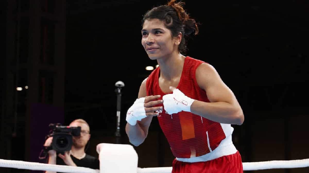 World champion Nikhat Zareen beats Carly McNaul to win her maiden gold medal at CWG World champion Nikhat Zareen beats Carly McNaul to win her maiden gold medal at CWG