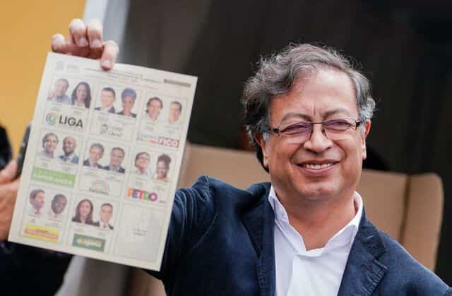 Ex-rebel Gustavo Petro takes oath as Colombia President