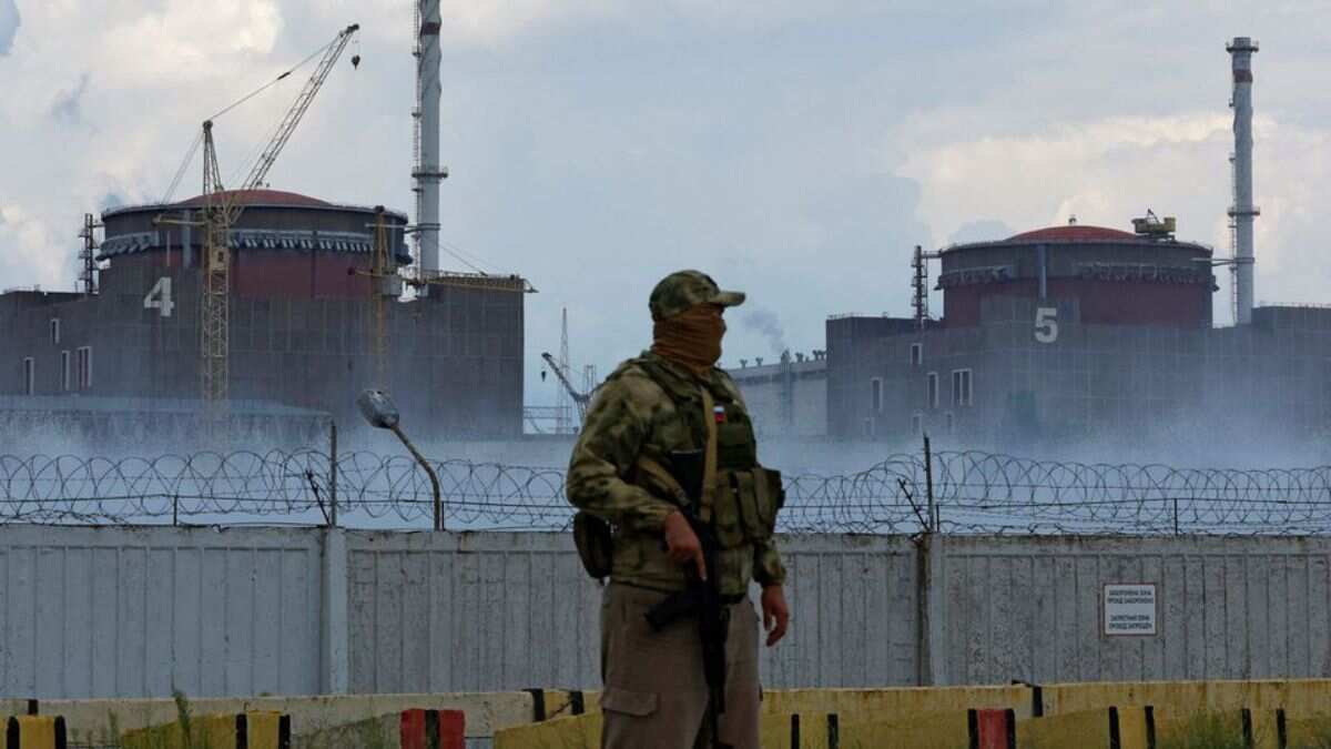 Russia has wired nuclear power plant with explosives: Ukraine Russia has wired nuclear power plant with explosives: Ukraine