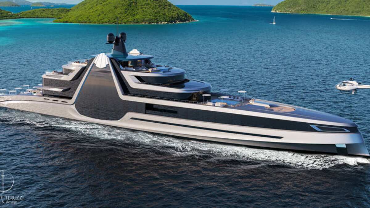 This stunning diamond-shaped superyacht will blow your mind away - see pics This stunning diamond-shaped superyacht will blow your mind away - see pics