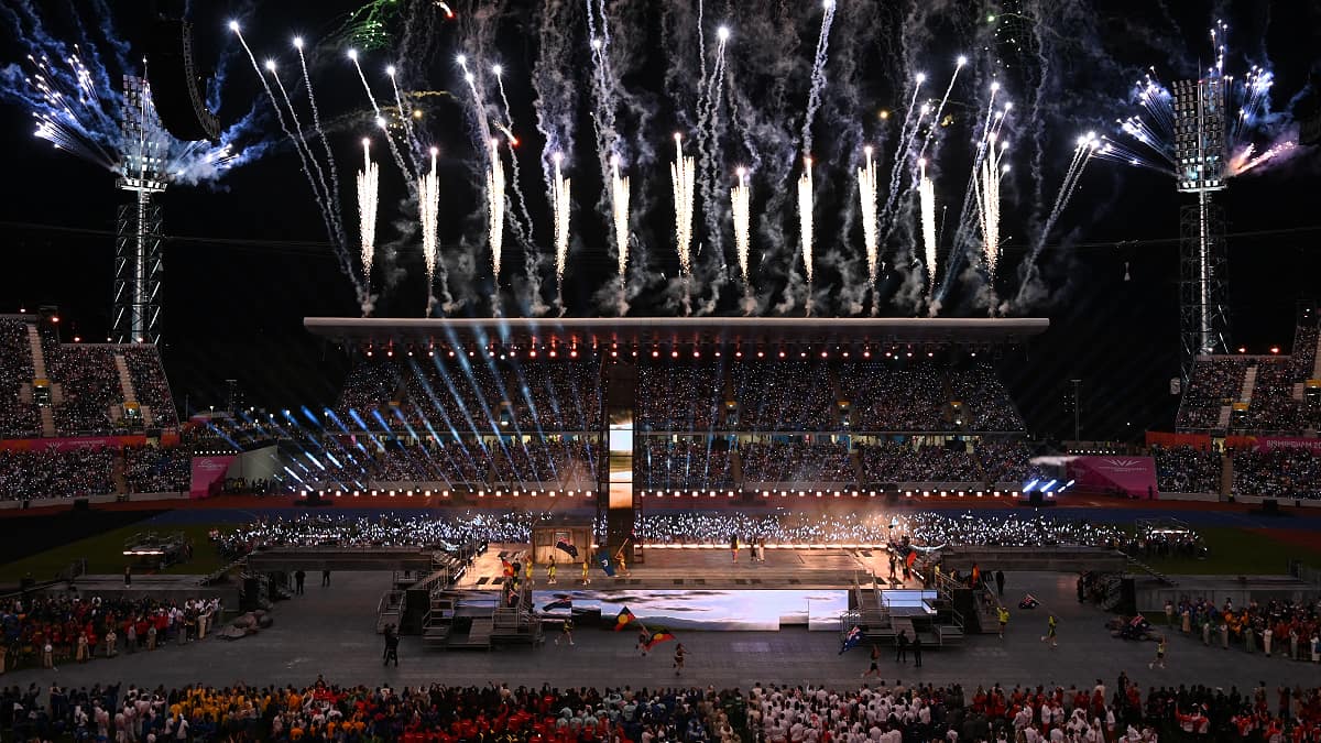 Stunning fireworks during CWG 2022 closing ceremony