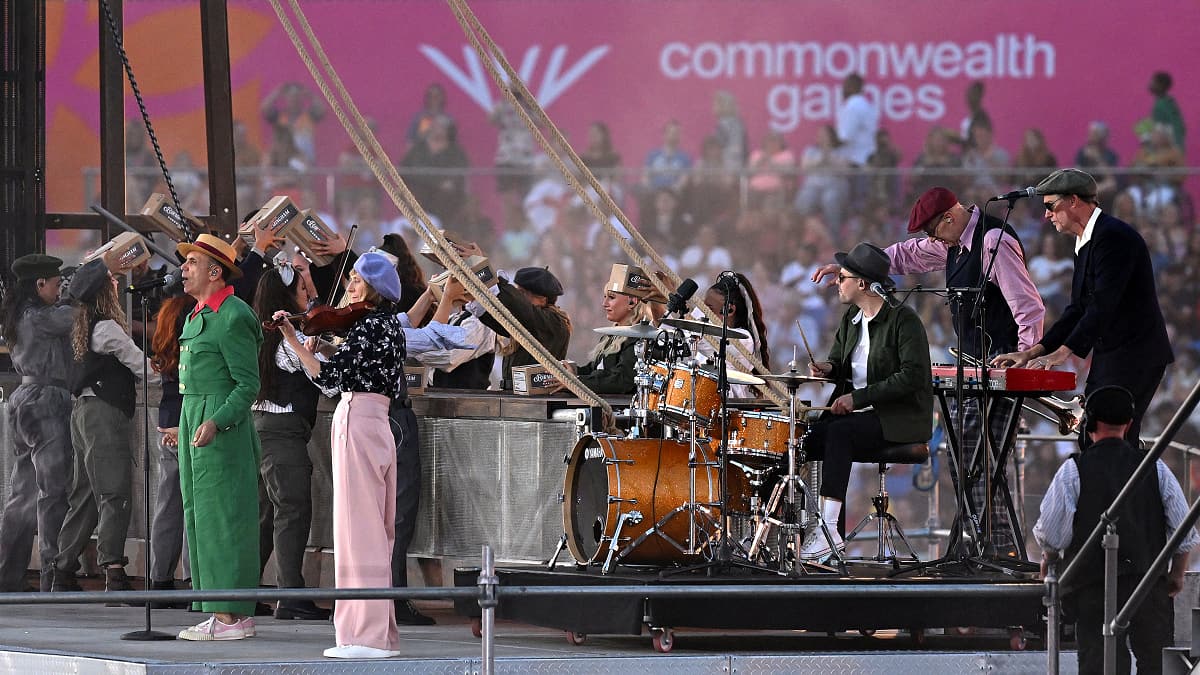 British band Dexys performed during the CWG 2022 closing ceremony