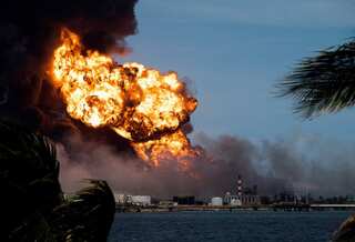 Fuel depot blaze: Cuba battles worst fire in history; massive blackouts reported