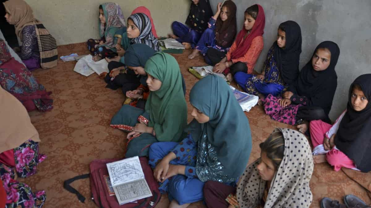 Girls barred from school