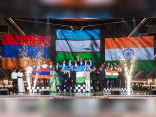 44th Chess Olympiad: Uzbekistan win Gold in open category