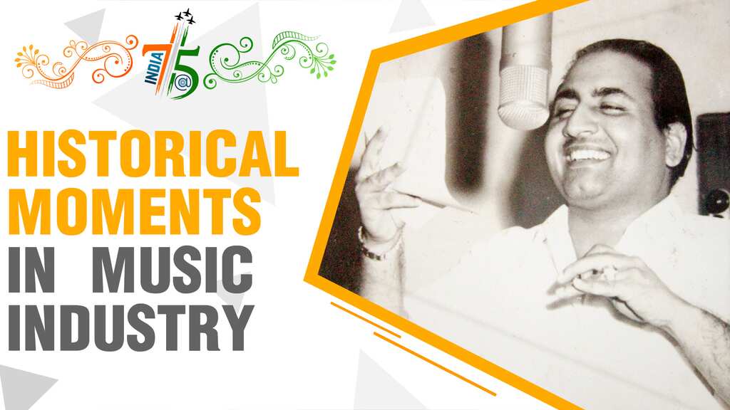 India@75: Historical moments in music industry
