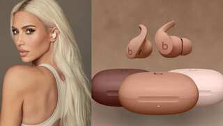 Kim Kardashian collaborates with Apple for a new skin-coloured Beats earbuds