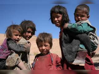 Afghanistan children bear the brunt of economic woes, 97% population below poverty