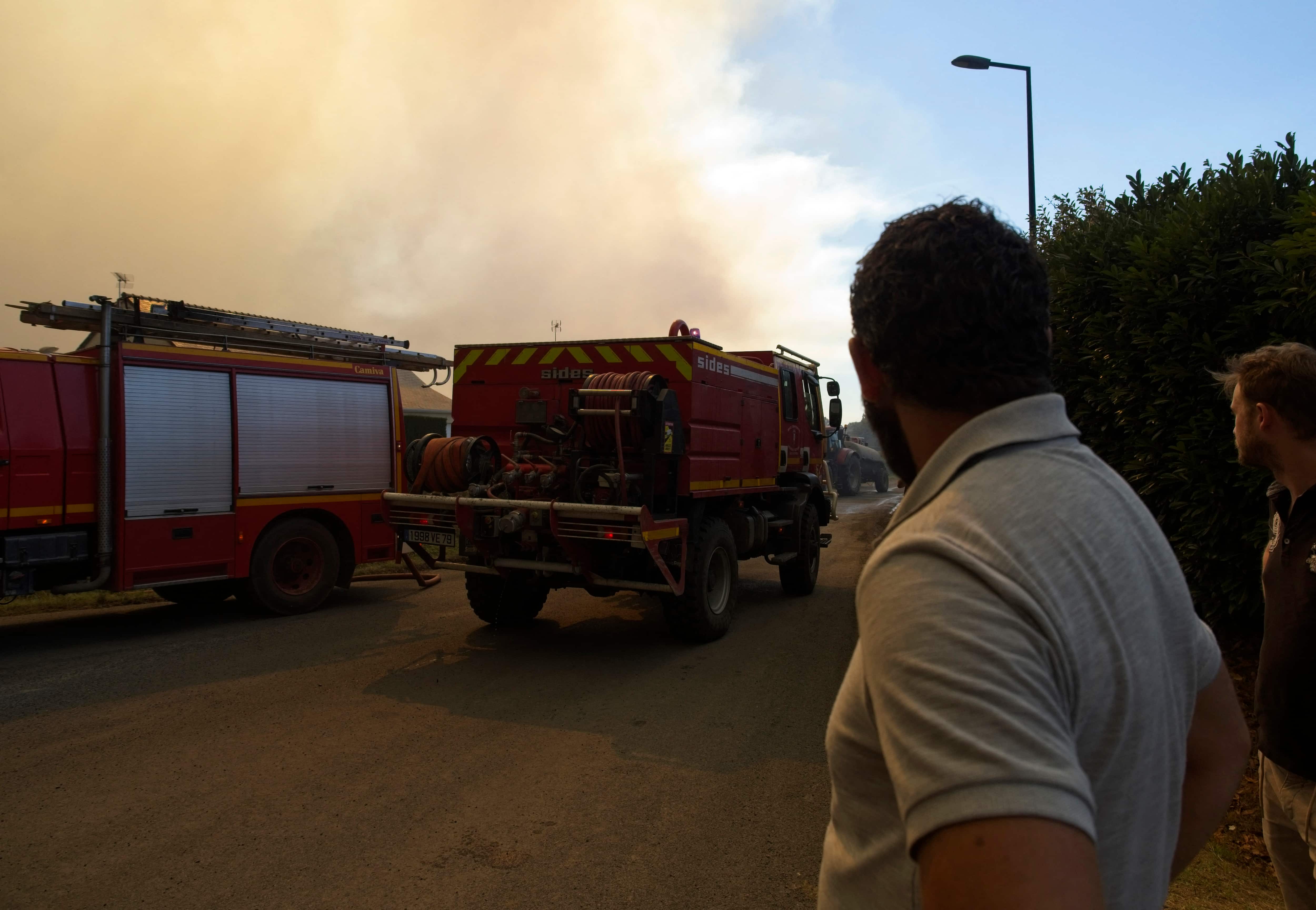 Door to door campaign for the evacuation