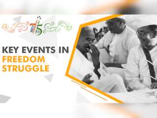 India@75: Key events in freedom struggle