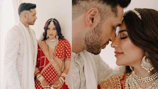 Arjun Kanungo ties knot with girlfriend Carla Dennis in Mumbai - see pics