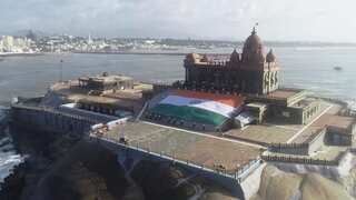 India: Army unfurls 75-feet-long tricolour flag at confluence of Indian Ocean, Arabian sea, and Bay of Bengal