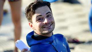 Watch | French freediver Arnaud Jerald breaks world record by using bi-fins