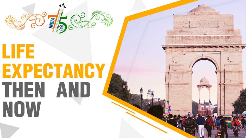 India@75: Life expectancy then and now