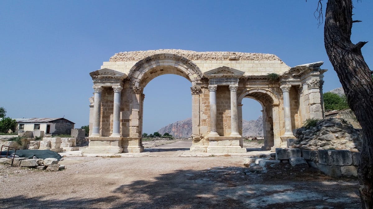 Tombs at the amphitheater