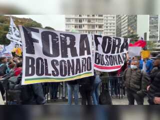 Brazilians took to the streets in defense of democracy over Bolsonaro election fears