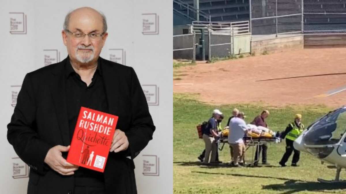 Salman Rushdie attack reactions: 'Your words are stronger than their weapons, therefore they attack you' Salman Rushdie attack reactions: 'Your words are stronger than their weapons, therefore they attack you'