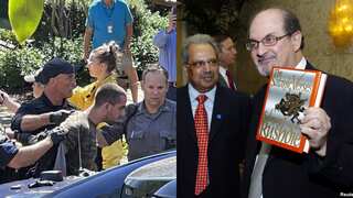 Salman Rushdie on ventilator after attack, police identify man who stabbed the author