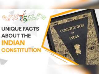 India@75: Unique facts about the Indian Constitution