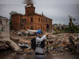 Ukrainians use 3D tech to preserve the heritage as volunteers scan buildings and monuments