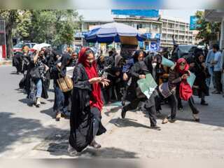 Kabul: Women led protests in front of Education Ministry