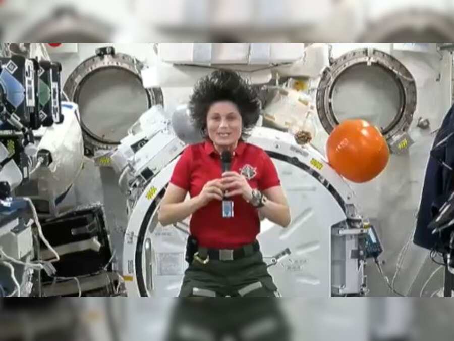 Astronaut Samantha Cristoforetti wishes India, ISRO from ISS on 75th Independence Day; video goes viral