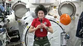 Astronaut Samantha Cristoforetti wishes India, ISRO from ISS on 75th Independence Day; video goes viral