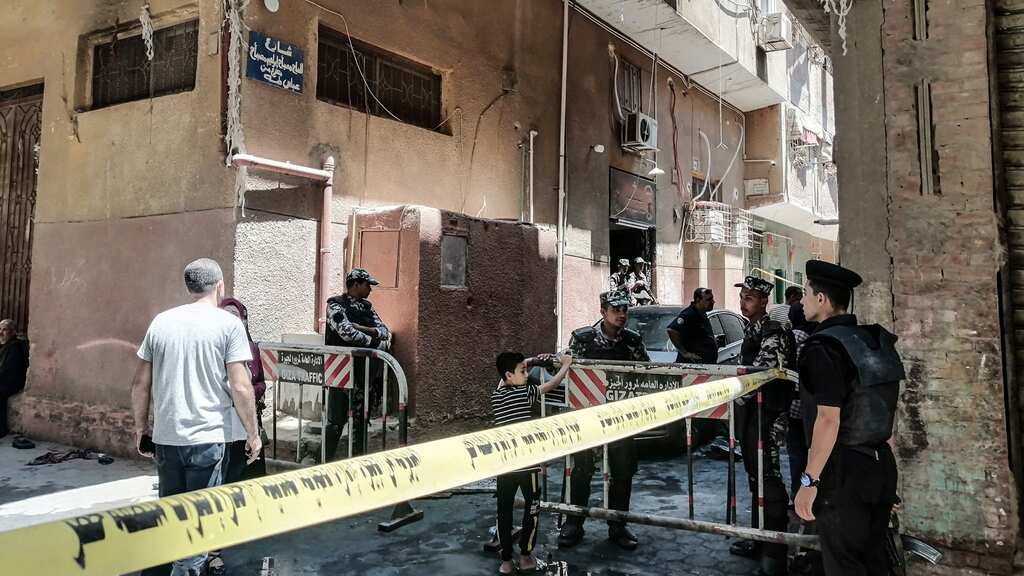Egypt: Massive fire at a church in Giza; at least 41 dead