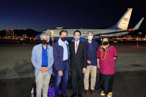 US lawmakers arrive in Taiwan days after Nancy Pelosi's visit angered China US lawmakers arrive in Taiwan days after Nancy Pelosi's visit angered China