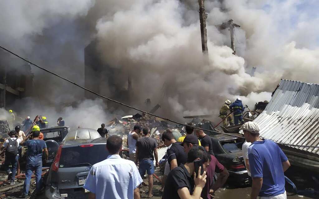 Armenia: Explosion at a retail market in Yerevan; 3 dead, 40 injured