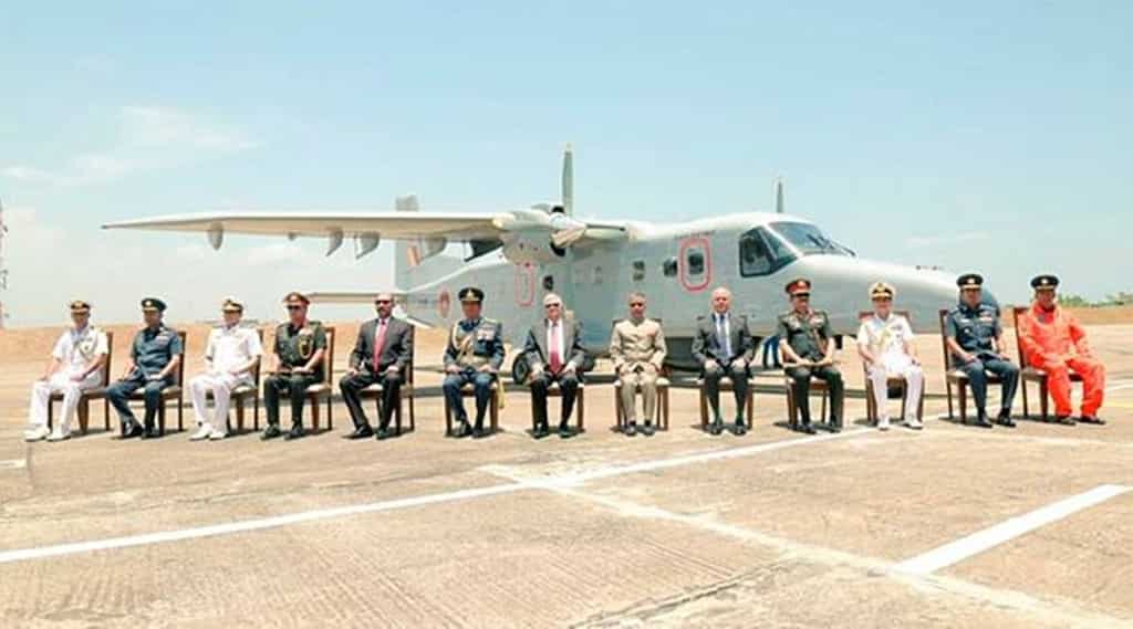 India gifts Dornier-228 aircraft to Sri Lanka used for maritime surveillance