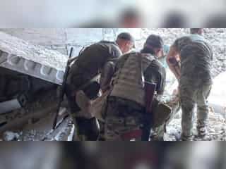 Ukraine: Destroyed Wagner Russian paramilitary group based in Melitopol