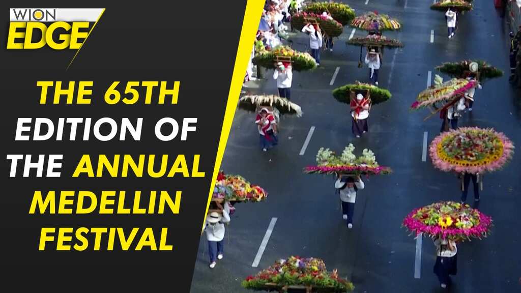 Colombia’s Medellin holds annual flower festival