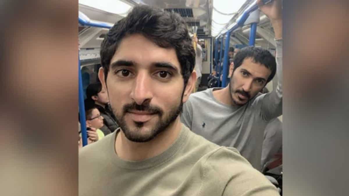 Dubai crown prince travels in London tube, goes unnoticed by fellow passengers