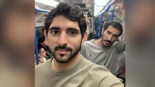 Dubai crown prince travels in London tube, goes unnoticed by fellow passengers